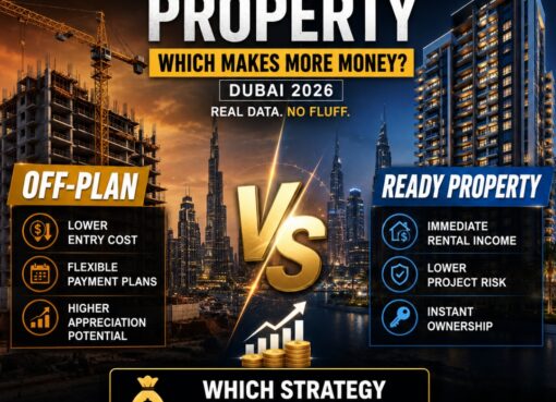 Off-Plan vs Ready Property in Dubai 2026: Which Makes More Money? (Real Data, No Fluff)