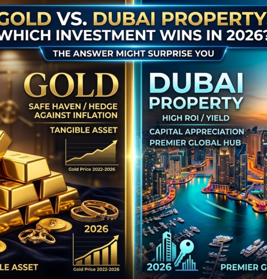 Gold vs Dubai Property: Which Investment Wins in 2026? The Answer Might Surprise You
